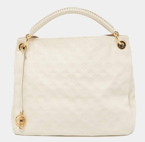 Louis Vuitton Neige Monogram Empreinte Leather Artsy MM Bag
